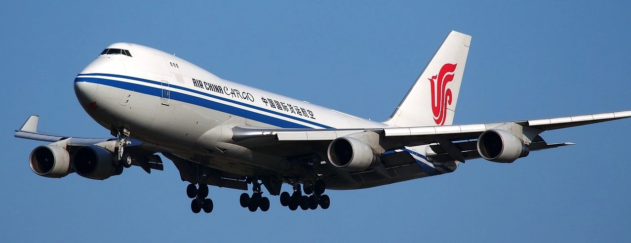 Air China flying plane